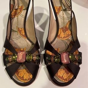 GIUSEPPE ZANOTTI Peep Toe Heels